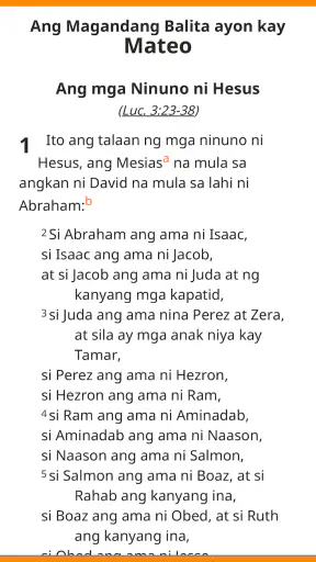 Ang Salita ng Dios Bible screenshot