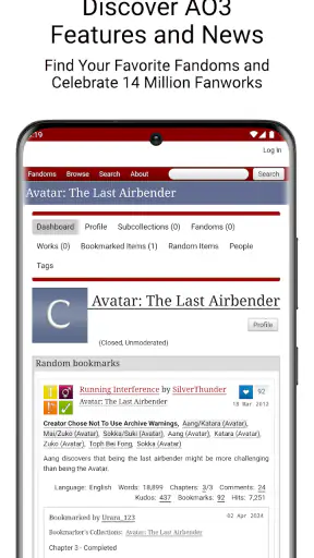 AO3 Reader - Unofficial screenshot
