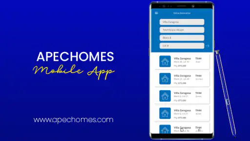 APEC Homes Mobile App screenshot