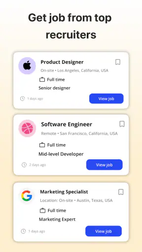 App sa Paghahanap ng Trabaho screenshot