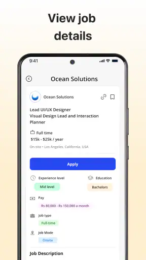 App sa Paghahanap ng Trabaho screenshot