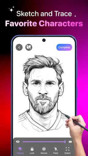 AR Art Draw: Trace & Paint screenshot