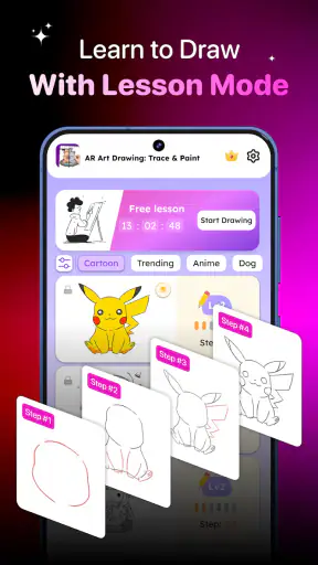 AR Art Draw: Trace & Paint screenshot