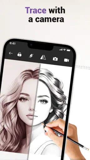 AR Drawing: Trace Sketch screenshot