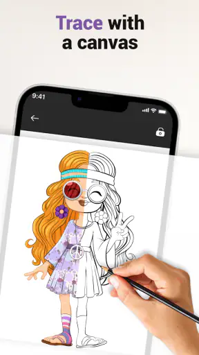 AR Drawing: Trace Sketch screenshot