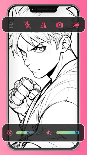 ARDraw - Anime Trace & Sketch screenshot