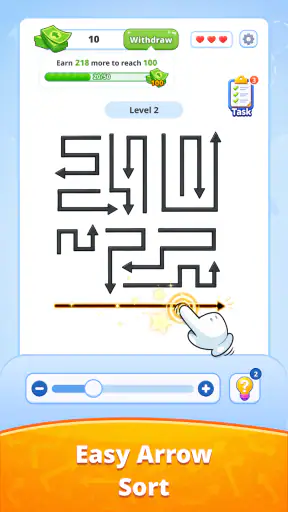 Arrow Flux：Direction Puzzle screenshot
