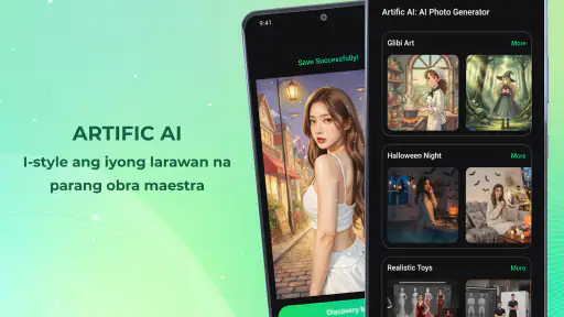 Artific AI: Generator Larawan screenshot