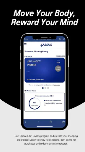 ASICS SEA: Footwear & Apparel screenshot