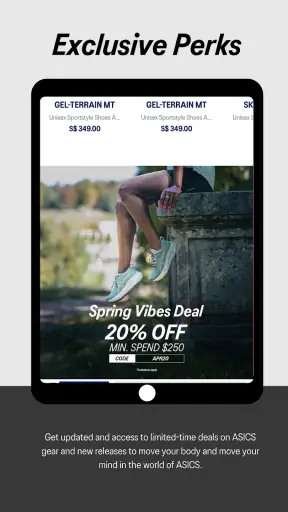 ASICS SEA: Footwear & Apparel screenshot