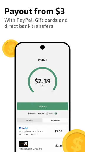 AttaPoll Surveys: Earn Money screenshot