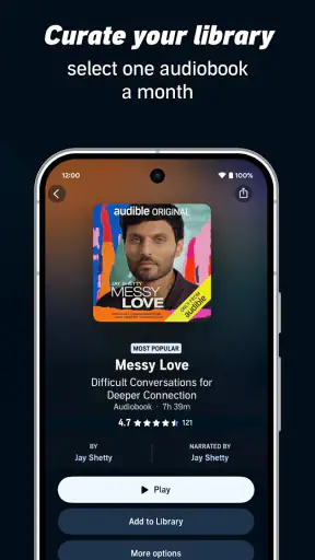 Audible: Audiobooks & Podcasts screenshot