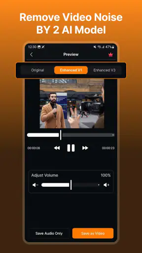 Audio Enhancer Noise Reducer screenshot