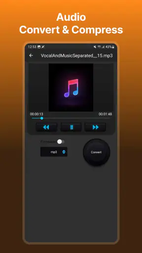 Audio Enhancer Noise Reducer screenshot