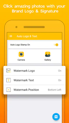 Auto Logo Watermark on Photo screenshot