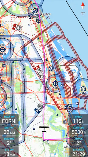Avia Maps Aeronautical Charts screenshot