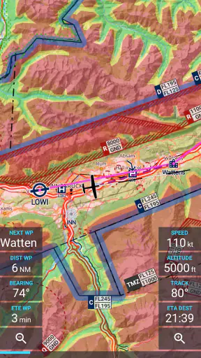 Avia Maps Aeronautical Charts screenshot