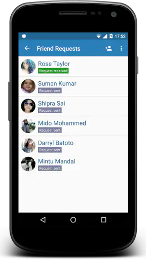 AW - video calls and chat screenshot