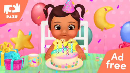 Baby Birthday Maker Game screenshot