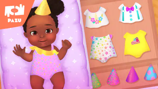 Baby Birthday Maker Game screenshot