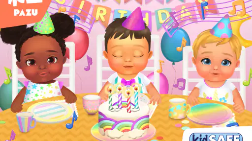 Baby Birthday Maker Game screenshot