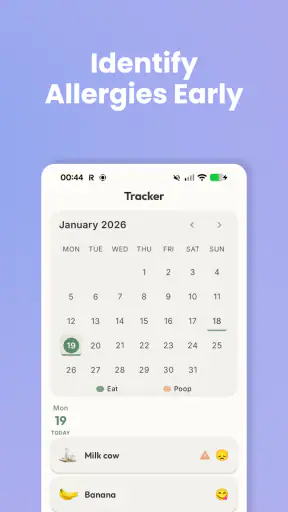 Baby Food Tracker & BLW: Avo screenshot