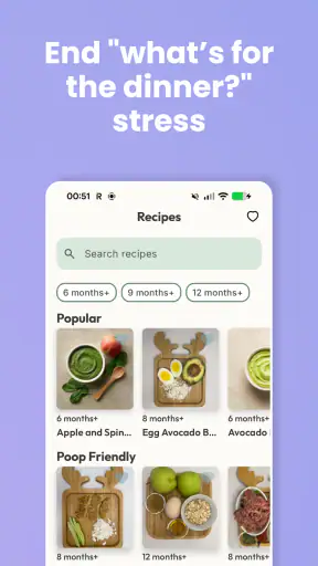 Baby Food Tracker & BLW: Avo screenshot