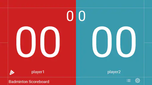 Badminton Scoreboard screenshot