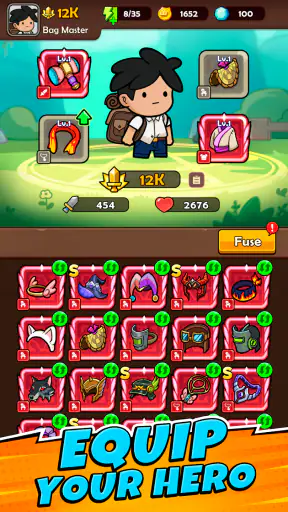 BagMaster Isekai – Bag Battle screenshot