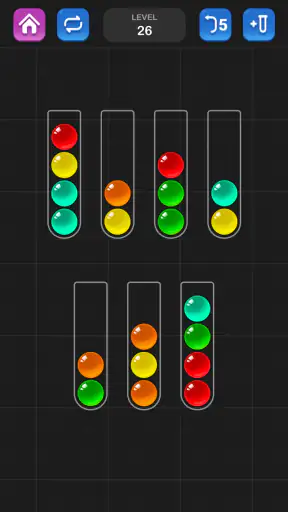 Ball Sort Puzzle, Larong Kulay screenshot