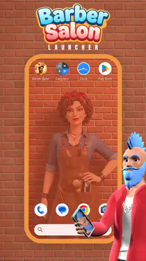 Barber Salon Launcher screenshot