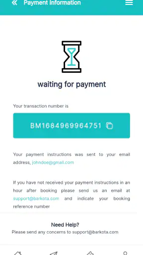 Barkota Ticket Booking screenshot