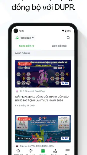 Baseline - Tennis & Pickleball screenshot