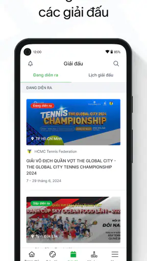 Baseline - Tennis & Pickleball screenshot