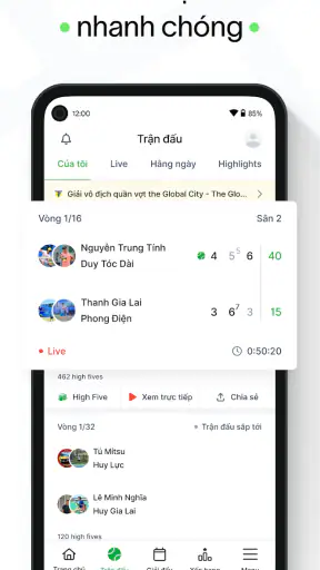 Baseline - Tennis & Pickleball screenshot