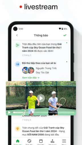 Baseline - Tennis & Pickleball screenshot