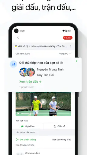 Baseline - Tennis & Pickleball screenshot