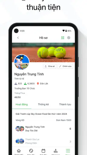Baseline - Tennis & Pickleball screenshot