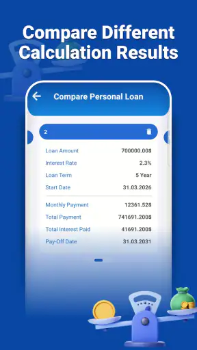 Basic Loan Calc screenshot