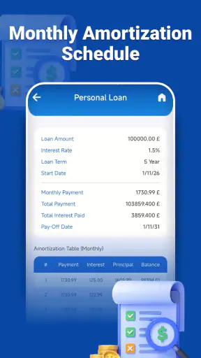 Basic Loan Calc screenshot