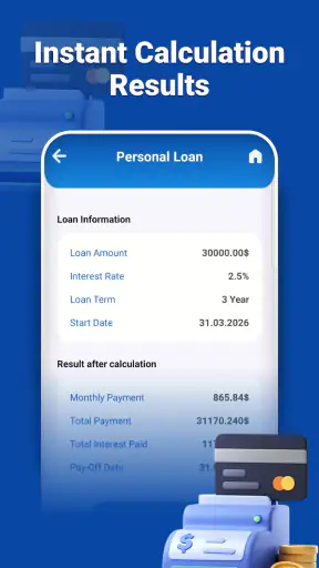 Basic Loan Calc screenshot