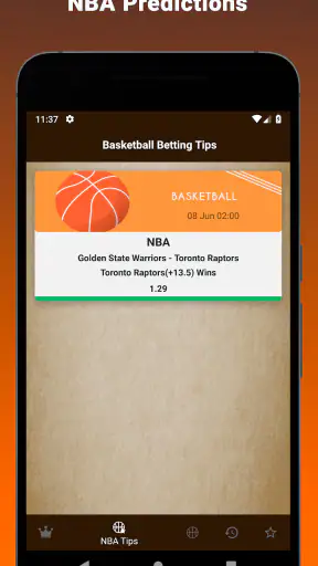 Basketball Betting Tips screenshot
