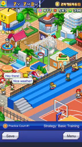 Basketball Club Story screenshot