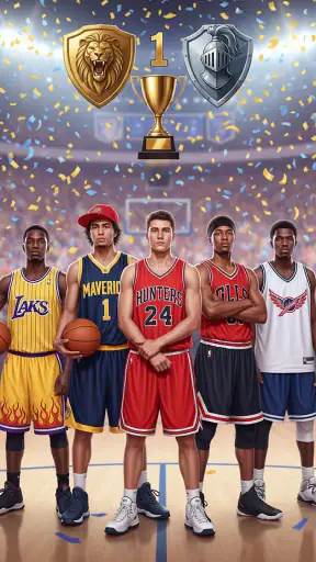 Basketball Game Stars Showdown screenshot