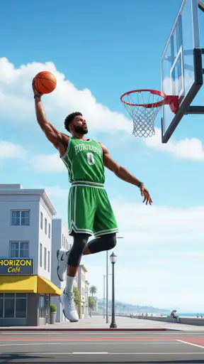 Basketball Game Stars Showdown screenshot