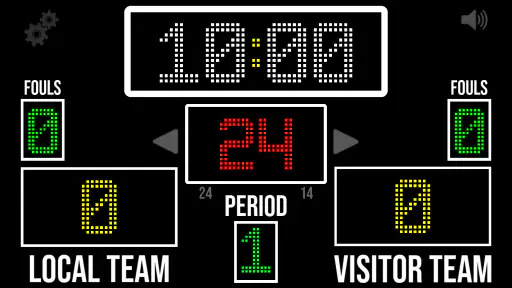 Basketball Scoreboard screenshot