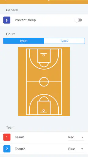 Basketball Tactic Board screenshot