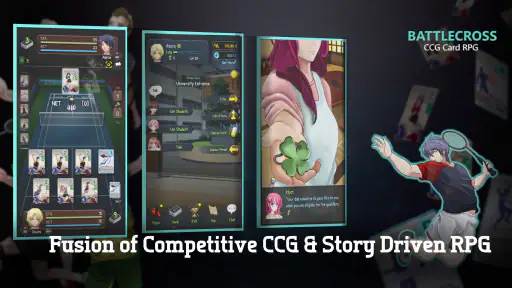 BattleCross Deck Building RPG screenshot