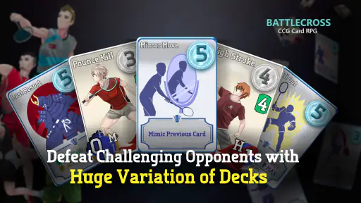 BattleCross Deck Building RPG screenshot