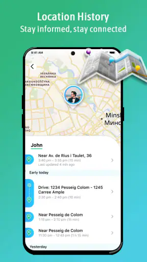 Be Closer: Family location screenshot